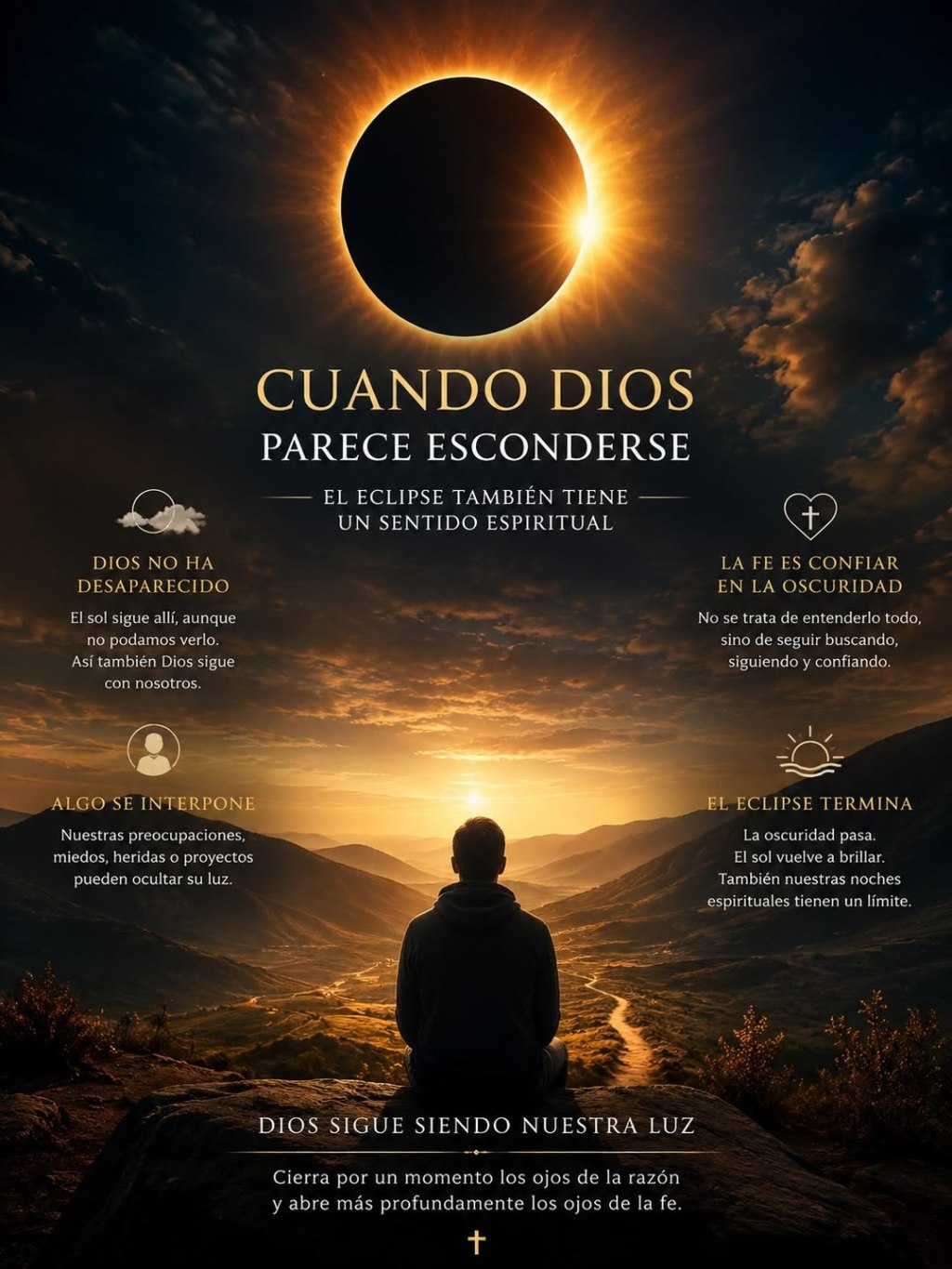 Cuando Dios parece&nbsp;esconderse